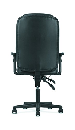 Sadie High-Back Leather Office/Computer Chair - Ergonomic Adjustable Swivel Chair with Lumbar Support (HVST331)