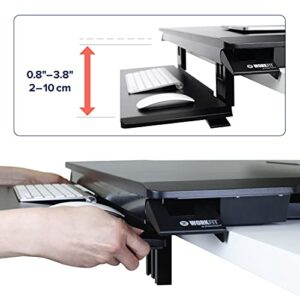 Ergotron – WorkFit-TX Standing Desk Converter, Dual Monitor Sit Stand Ergonomic Desk Riser for Tabletops – 32 Inch Width, Black