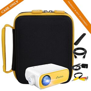 Aproca Hard Travel Storage Case for Mini Projector, ELEPHAS Portable Projector