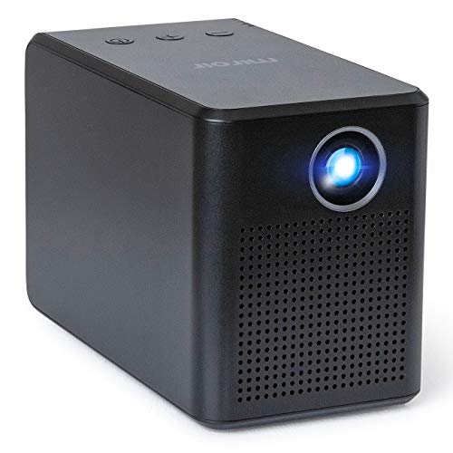 Miroir M189 HD Portable Projector - Rechargeable Battery - Home and Outdoors (Renewed Premium)