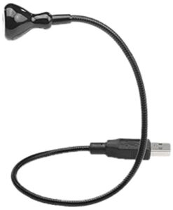 ikea led usb lamp, black