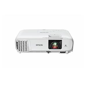 epson 880x 3lcd 1080p streaming smart portable projector, android tv, 3,300 lumens color/white brightness, built-in speaker, 300-inch home entertainment (renewed)