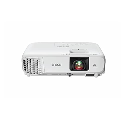 Epson 880X 3LCD 1080p Streaming Smart Portable Projector, Android TV, 3,300 Lumens Color/White Brightness, Built-in Speaker, 300-Inch Home Entertainment (Renewed)