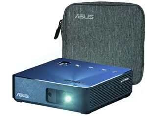 sus zenbeam s2 portable mini wireless projector with speakers 500 lumens native 720p usb-c hdmi ( renewed)