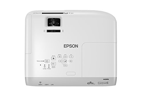 Epson PowerLite X39 LCD Projector - 4:3 - White, Gray