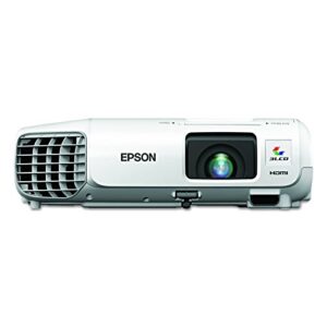 epson v11h694020 powerlite s27 svga 3lcd projector 2700 lumens 800 x 600 pixels 1.35x zoom white