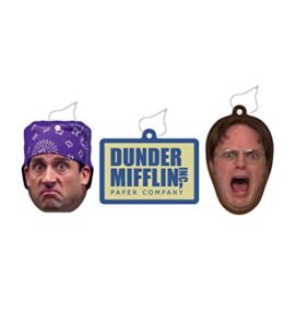 cool tv props – the office themed air fresheners – set of 3 – the office merchandise