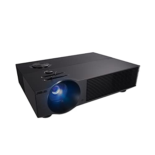 ASUS H1 1080P LED Projector - Full HD, 3000 Lumens, 120 Hz, 125% Rec. 709, 125% sRGB, Crestron Connected Certified, 10W Built-in Speaker, HDMI, Compatible with PS5 & Xbox Series X/S