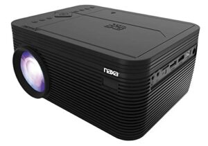 naxa nvp-2500 150-inch home theater 720p lcd projector with built-in dvd player and bluetooth