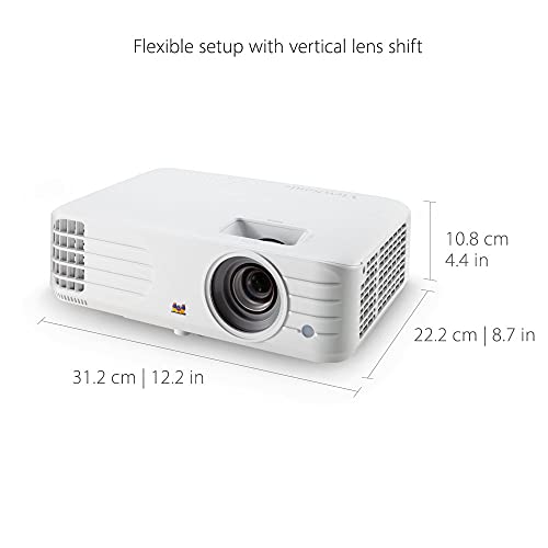 ViewSonic PX701HD 1080p Projector, 3500 Lumens, SuperColor, Vertical Lens Shift, Dual HDMI, Enjoy Sports and Netflix Streaming with Dongle