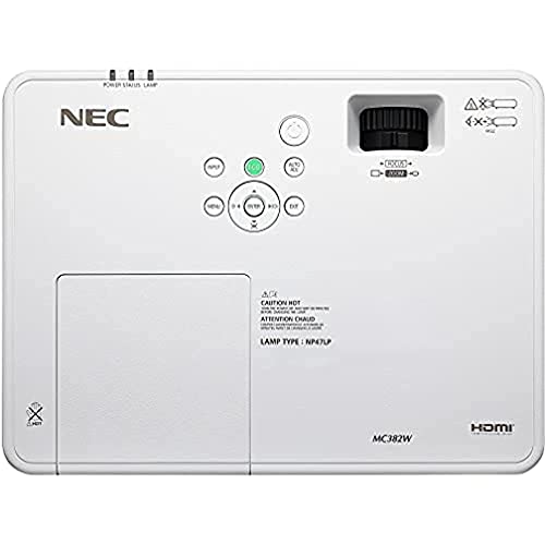 NEC NP-MC453X 4,500 Lumen, XGA, 1.2X Zoom, LCD Classroom Projector