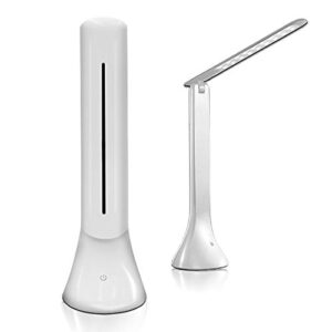 led desk lamp, desk lamp (3 modes, touch control) table lamp, office lamp for reading, studying, reading, usb rechargeable