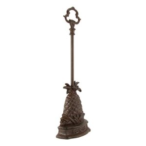 Treasure Gurus Heavy Cast Iron Pineapple Door Porter Door Stop with Carry Handle