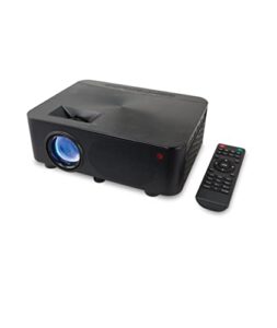 onn 720p lcd home theater projector black 1280 x 720 resolution aspect ratio: 16:9, 4:3 project up to 150 inches – 100020900