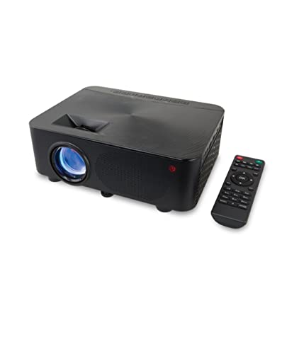 Onn 720p LCD Home Theater Projector Black 1280 x 720 Resolution Aspect Ratio: 16:9, 4:3 Project up to 150 inches - 100020900