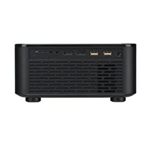 Onn 720p LCD Home Theater Projector Black 1280 x 720 Resolution Aspect Ratio: 16:9, 4:3 Project up to 150 inches - 100020900