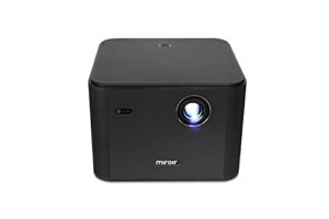 miroir m1200s smart tv, native 1080p projector,4k input, 1000 led lumens