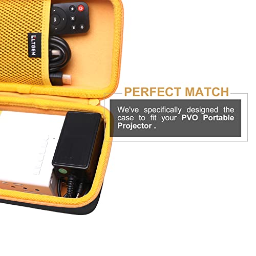 LTGEM EVA Hard Case for Mini Projector, PVO Portable Projector