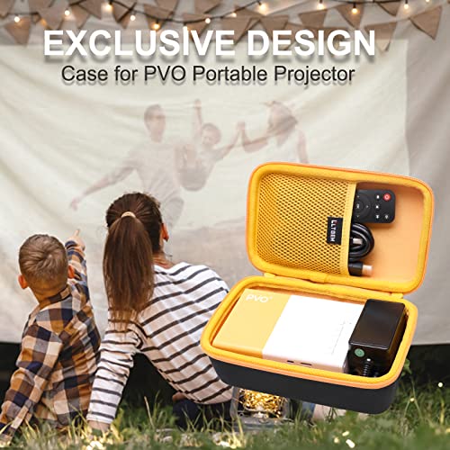 LTGEM EVA Hard Case for Mini Projector, PVO Portable Projector