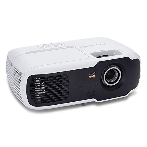 ViewSonic PA502S 3500 Lumens High Brightness SVGA Projector for Home and Office with HDMI and Optical Zoom,Black/white