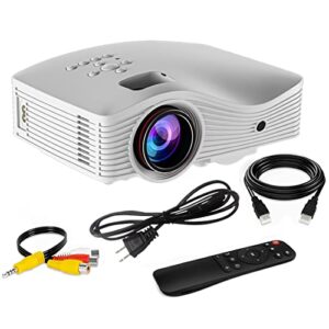 WiFi Projector 2022 Upgraded 5G Portable Projector with 6000 Lux and FHD 1080P Support, Movie Projector Compatible with iOS/Android Phone/Tablet/Laptop/PC/TV Stick/Box/USB Drive/DVD/Game Console GP19