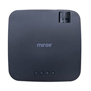Miroir L300 1080p Portable Projector - Home and Outdoors (Renewed Premium)