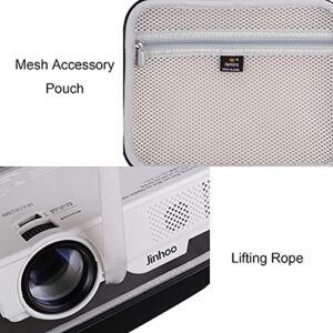 Aproca Hard Travel Storage Case, for AuKing Mini PArojector 2022 / TMY Projector 7500 Lumens Portable Video-Projector