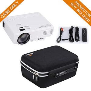 Aproca Hard Travel Storage Case, for AuKing Mini PArojector 2022 / TMY Projector 7500 Lumens Portable Video-Projector