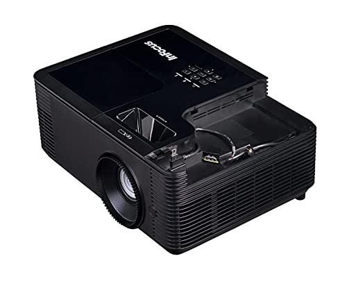 InFocus IN134 DLP XGA 4000 Lumens, 3X HDMI, VGA, 3D and Wi-Fi Ready TechStation Projector