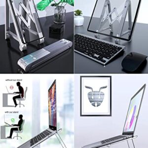 ElfAnt Laptop Stand Adjustable Portable Aluminum Compatible with Tablet Phone