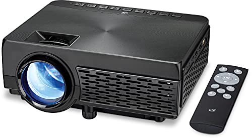 GPX Mini Projector with Bluetooth, USB and Micro SD Media Ports, Includes Remote (PJ300B)