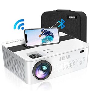 native 1080p projector with a bag,10000 lux 4k projector for outdoor movies with 450″ display,support dolby & zoom,compatible with tv stick,hdmi,vga.usb,smartphone,pc