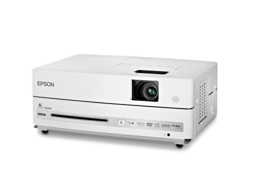 Epson PowerLite Presenter Widescreen Projector/DVD Player Combo (WXGA Resolution 1280x800) (V11H335120)