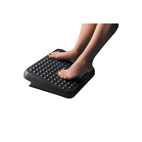 Fellowes 48121 Standard Footrest, 2 Position, 17-5/8X13-1/8X3-3/4, Graphite