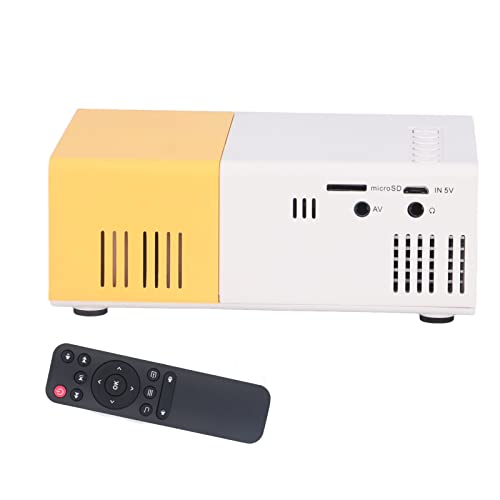 Mini Portable Projector, Digital Movie Projector, 24 to 60in Large Screen, 1920x1080 Resolution, Multi Interface, Smart Video Projector for Home Theater/Outdoor Movie/Backyard Party (110‑240V)(#1)