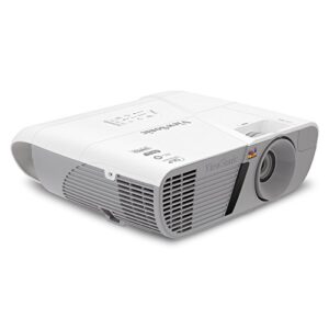 ViewSonic 3200 Lumens Full HD 1080p Shorter Throw Home Theater Projector with 3D DLP and HDMI, Stream Netflix with Dongle (PJD7828HDL)