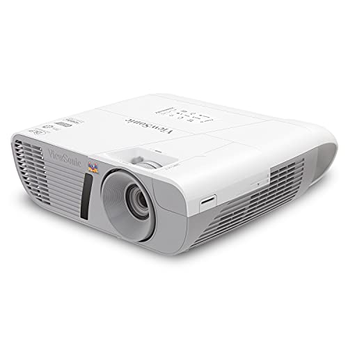 ViewSonic 3200 Lumens Full HD 1080p Shorter Throw Home Theater Projector with 3D DLP and HDMI, Stream Netflix with Dongle (PJD7828HDL)