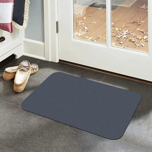 MTRACE Mat 23"x 17" Hardwood Floor Protector Indoor Doormat Desk Chair Mat Computer Rolling Chair Mat Multi-Purpose Low-Pile Front Door Mat (23"x 17")