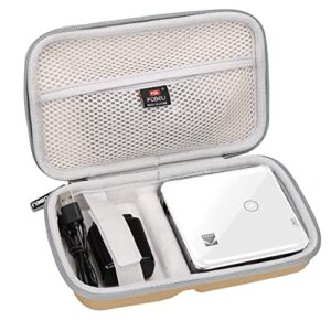 fblfobeli eva hard storage carrying case for kodak luma 150 ultra mini pocket pico projector