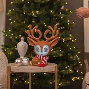 ANIMAT3D Fawny Talking Animated Reindeer with Built in Projector & Speaker Plug'n Play