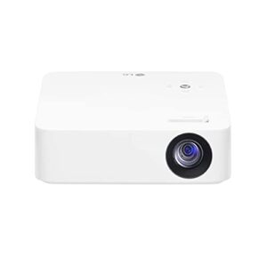 lg electronics ph30n portable cinebeam projector with connectivity bluetooth sound, built-in battery, and screen share (renewed)