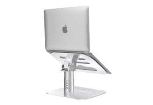 laptop stand for desk ,multi-angle stand with unique structure design,more stability, adjustable notebook stand for laptop up to 17 inches,compatible for macbook pro/air, surface laptop, etc.