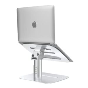 Laptop Stand for Desk ,Multi-Angle Stand with Unique Structure Design,More Stability, Adjustable Notebook Stand for Laptop up to 17 inches,Compatible for MacBook Pro/Air, Surface Laptop, etc.