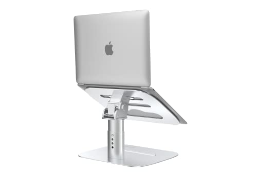 Laptop Stand for Desk ,Multi-Angle Stand with Unique Structure Design,More Stability, Adjustable Notebook Stand for Laptop up to 17 inches,Compatible for MacBook Pro/Air, Surface Laptop, etc.