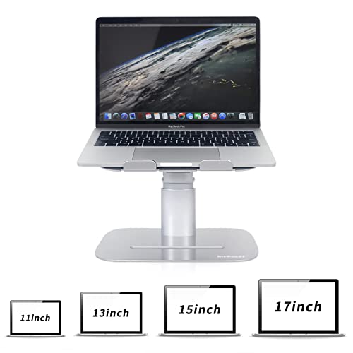 Laptop Stand for Desk ,Multi-Angle Stand with Unique Structure Design,More Stability, Adjustable Notebook Stand for Laptop up to 17 inches,Compatible for MacBook Pro/Air, Surface Laptop, etc.