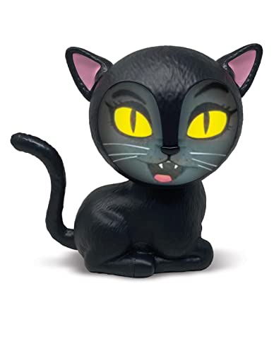 ANIMAT3D Eek The Cat Talking Animated Black Cat with Built in Projector & Speaker Plug'n Play