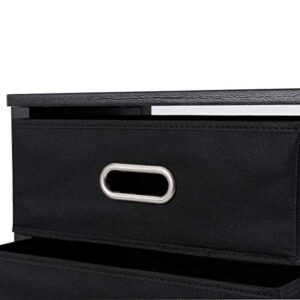 Giantex Rolling File Cabinet Heavy Duty Mobile Storage Filing Cabinet w/ 4 Drawers Black