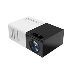 wifi blue-tooth projector, native 1080p hd projector home video projector, portable wireless projector supports outdoor mobile power supply, compatible with tv stick/computer/smartphone (black)