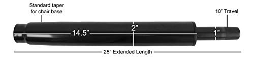 Replacement Drafting Stool Gas Lift Cylinder Pneumatic Shock - Full Stool Height - S6120