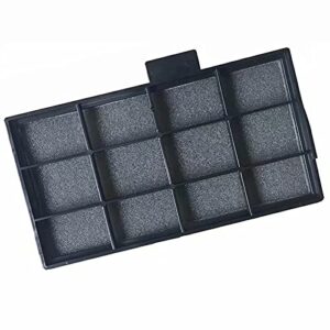 luckybamboo, oem projector air filter for epson projector cinema 1060, home cinema 660, home cinema 760hd (no frame), projector filter